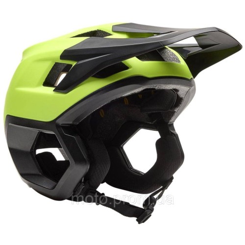 Шолом FOX DROPFRAME Helmet [Flo Yellow], S