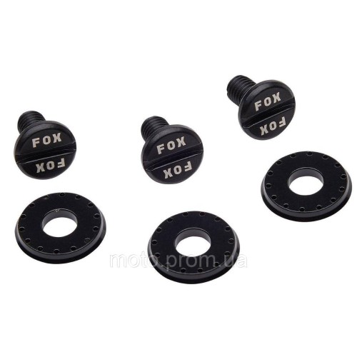 Гвинти FOX V3 RS Visor Screw Kit [Black], One Size
