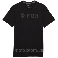 Футболка FOX TECH Short Sleeve Tee - ABSOLUTE [Dark Black], L