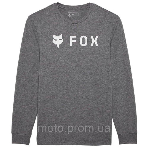 Футболка FOX TECH Long Sleeve Tee - ABSOLUTE [Graphite], XL