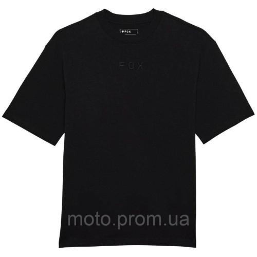 Футболка FOX OVERSIZE Short Sleeve Tee - WORDMARK [Black], L