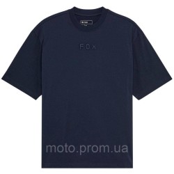 Футболка FOX OVERSIZE Short Sleeve Tee - WORDMARK [Midnight], L