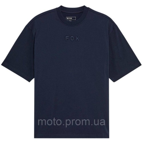 Футболка FOX OVERSIZE Short Sleeve Tee - WORDMARK [Midnight], XL