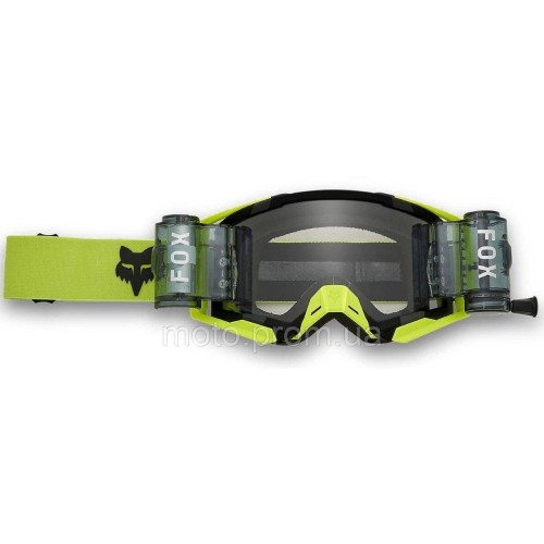Окуляри FOX AIRSPACE ROLL-OFF Goggle [Flo Yellow], Roll-Off