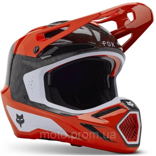 Шолом FOX V3 RS Helmet - INFINITE [Flo Red], L