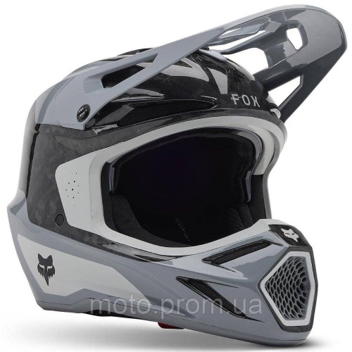 Шолом FOX V3 RS Helmet - INFINITE [Cloud Grey], L