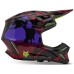 Шолом FOX V3 Helmet - THROTTLE [Flo Yellow], XXL