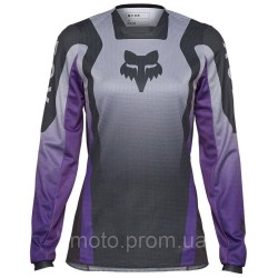 Жіноча джерсі FOX 180 Woman Jersey - LEAN [Dark Purple], L