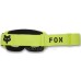 Дитячі окуляри FOX YTH MAIN GOGGLE - CORE [Flo Yellow], Clear Lens