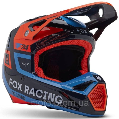 Шолом FOX YTH V1 Helmet - RACE SPEC [Midnight], YS