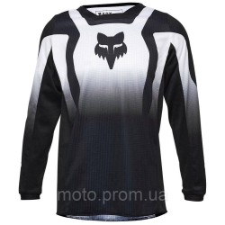 Дитяча джерсі FOX 180 Youth Jersey - LEAN [Black], YL