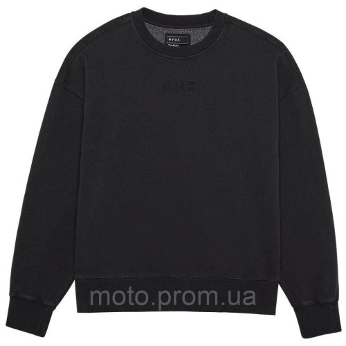 Кофта FOX Oversize Fleece - WORDMARK [Black], XL