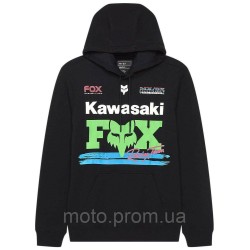 Толстовка FOX Hoodie - KAWI® [Black], M