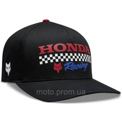 Кепка FOX FlexFit Hat - HONDA® [Black], S/M