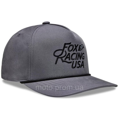 Кепка FOX Rope Hat - FLAG [Steel Gray], One Size