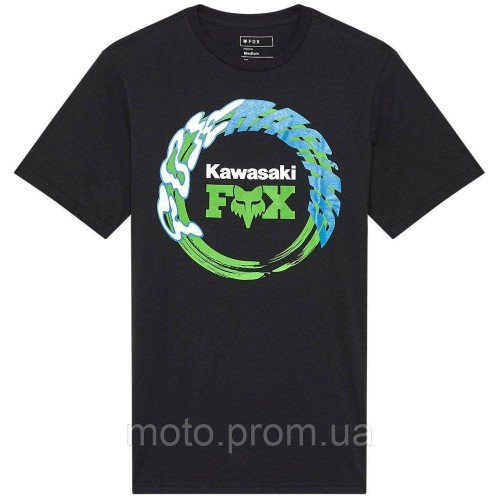 Футболка FOX Short Sleeve Tee - KAWI® [Black], L
