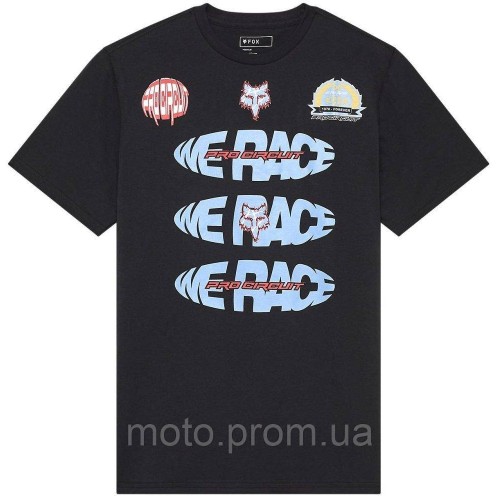 Футболка FOX Short Sleeve Tee - PRO CIRCUIT® [Black], XL