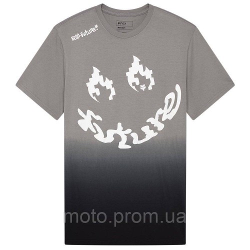 Футболка FOX PREMIUM Short Sleeve Tee - HELLO [Steel Gray], L