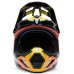 Шолом FOX V3 RS Helmet - GRID [Orange], XXL