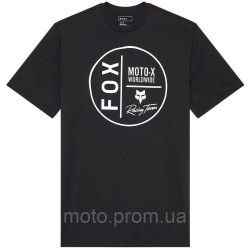 Футболка FOX PREMIUM Short Sleeve Tee - WORLDWIDE [Black], L