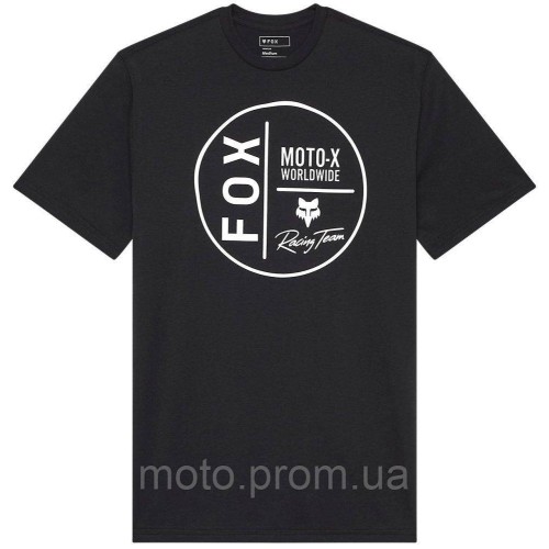Футболка FOX PREMIUM Short Sleeve Tee - WORLDWIDE [Black], L