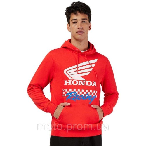 Толстовка FOX Hoodie - HONDA® [Red], XL