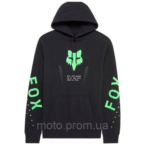 Толстовка FOX Hoodie - SHIELD [Black], XL