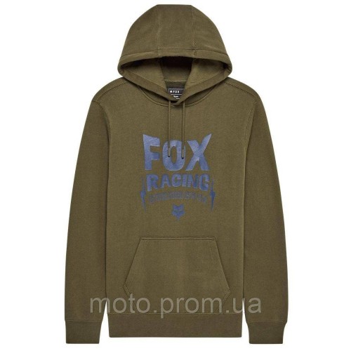Толстовка FOX Hoodie - BOLT [Olive Green], L