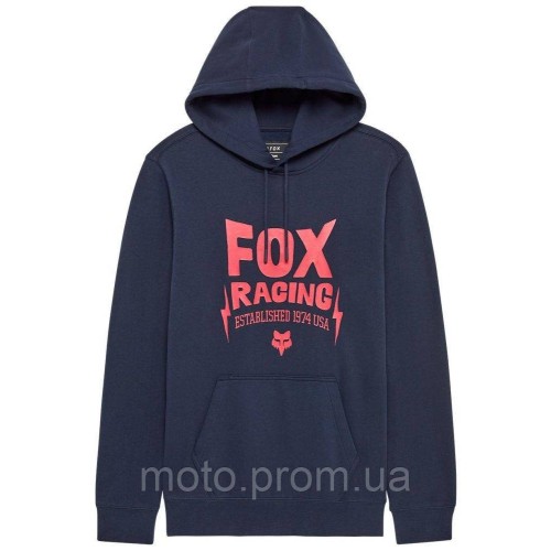 Толстовка FOX Hoodie - BOLT [Midnight], L