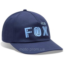 Кепка FOX Adjustable Hat - GLYPH [Midnight], One Size
