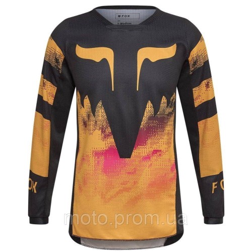 Дитяча джерсі FOX 180 Youth Jersey - KAIROS [Tangerine], YL