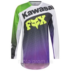 Джерсі FOX 180 Jersey - KAWASAKI® [Purple], XXL