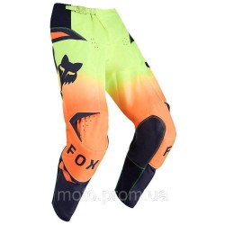 Дитячі штани FOX 180 Youth Pant - SHIELD [Flo Yellow], Y 28