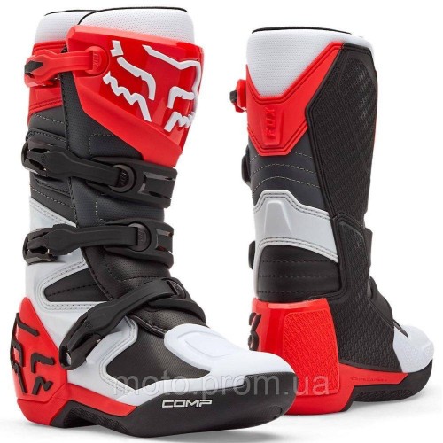 Мотоботи FOX COMP Youth Boot [Fluo Red], 2