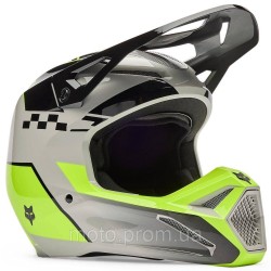 Шолом FOX YTH V1 Helmet - COLLECT [Grey], YL