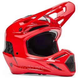 Шолом FOX V3 RS Helmet - FRACTURE [Flo Red], M
