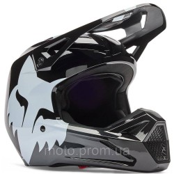 Шолом FOX V1 Helmet - SHIELD [Black], M