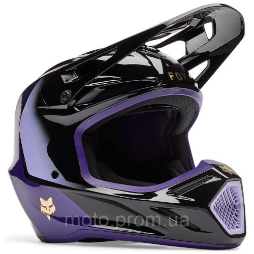 Шолом FOX V3 Helmet - DRIP [Purple], L