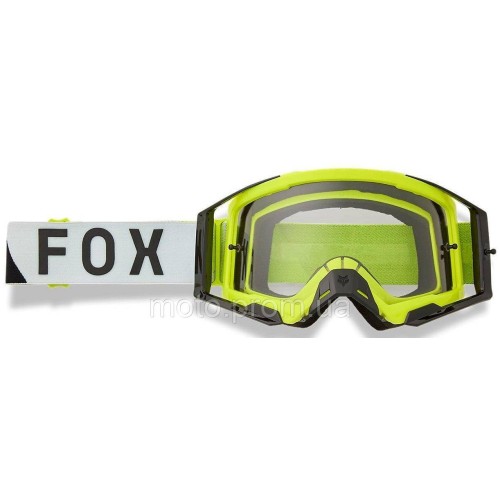 Окуляри FOX AIRSPACE Goggle - TINE [Flo Yellow], Grey Lens