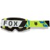 Окуляри FOX AIRSPACE Goggle - TINE [Flo Yellow], Grey Lens