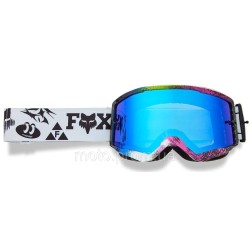 Окуляри FOX MAIN SPARK Goggle - IMAGE COSMO [White], Mirror Blue Lens