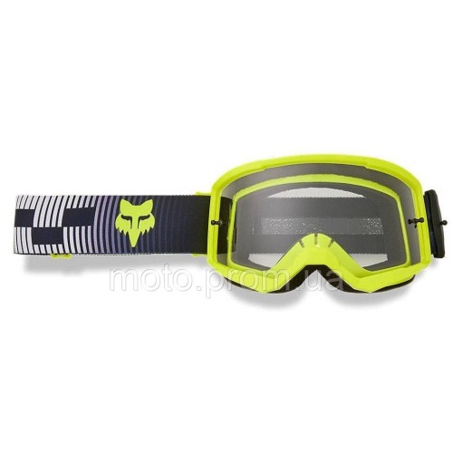 Окуляри FOX MAIN Goggle - COLLECT [Grey], Clear Lens