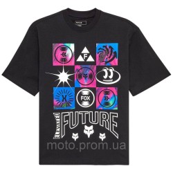Футболка FOX OVERSIZE Short Sleeve Tee - IMAGE COSMO [Black], M