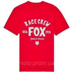 Футболка FOX PREMIUM Short Sleeve Tee - SLOGAN [Flame Red], XL