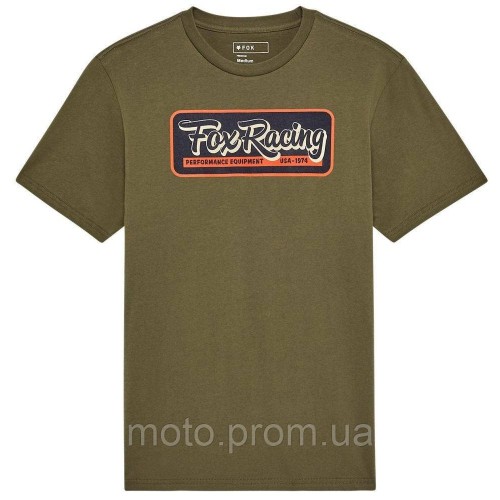Футболка FOX PREMIUM Short Sleeve Tee - EQUIPPED [Olive Green], L