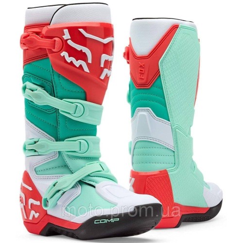 Жіночі мотоботи FOX COMP Woman Boot [Aqua], 8
