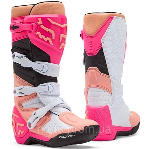 Жіночі мотоботи FOX COMP Woman Boot [Pink], 10