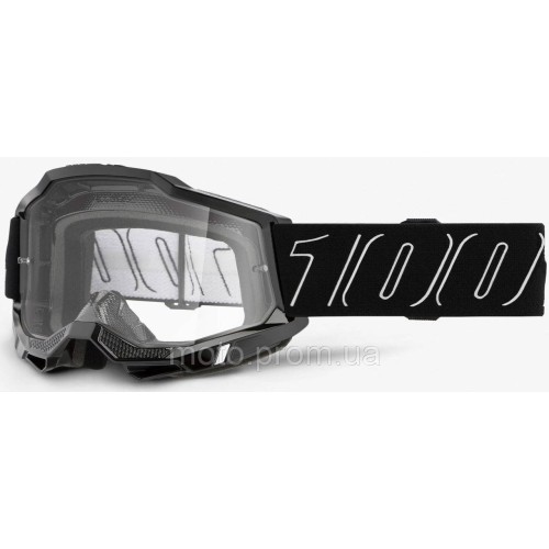 Окуляри 100% ACCURI 2 Goggle [Blackline], Clear Lens