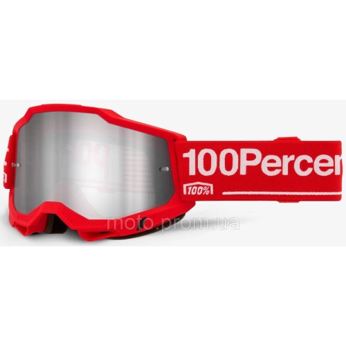Окуляри 100% ACCURI 2 Goggle [Wolg], Mirror Silver Lens