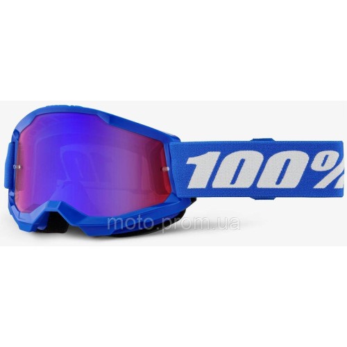 Дитячі окуляри 100% STRATA 2 Youth Goggle [Blue], Mirror Lens